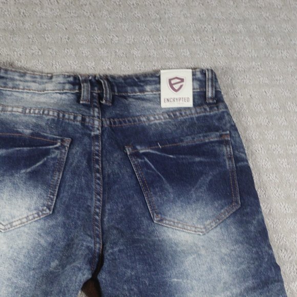 Encrypted Supply Company Size 14 Youth Distressed Jeans - Picture 8 of 8